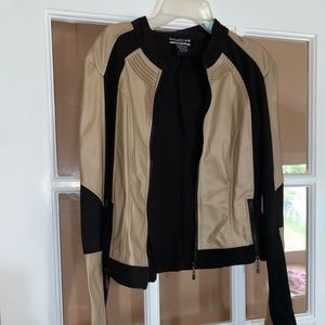 Leather jacket
